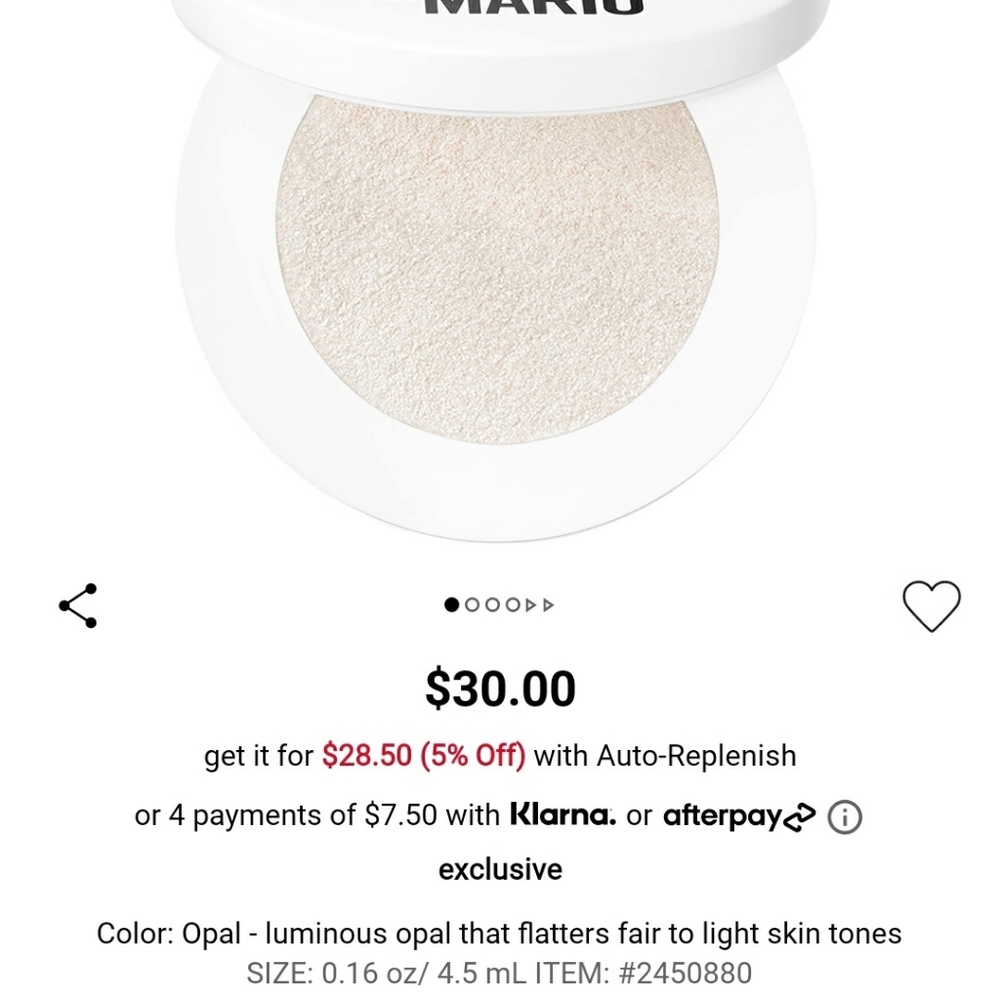 Makeup By Mario Soft Glow Opal Highlighter
